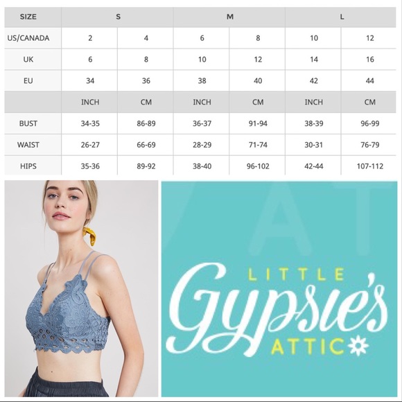 Wishlist AUTHENTIC Original Longline Lace Bralette - Picture 10 of 11